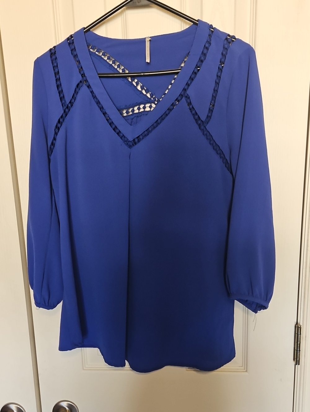 Nine Eight Blue Blouse